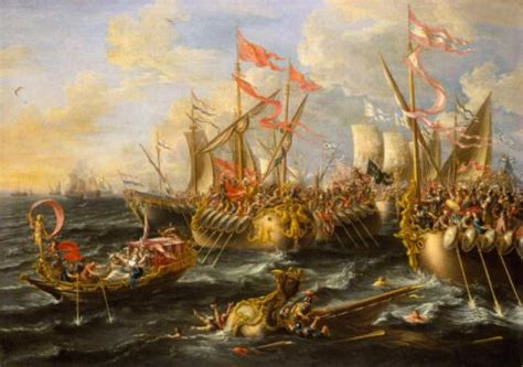  De Slag bij Actium: Een Ongelijkheid Voor de eeuwen Gedurende Tijd tussen Cleopatra en Octavianus